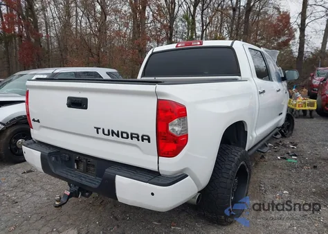 2020 Toyota Tundra Platinum из США, поврежденный, VIN 5TFAY5F18LX888468